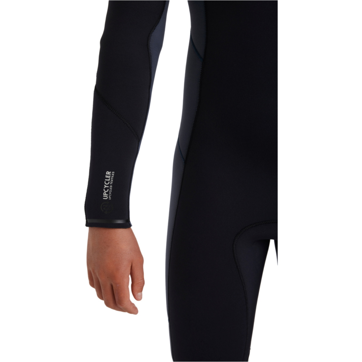 2025 Billabong Junior Absolute Natural 5/4mm Chest Zip Våddragt Med Hætte 24CW193508 -.. Blue Combo